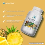 Natures Lab Quercetin Bromelain - 120 Capsules - Non GMO, Gluten Free, Supports Immune System Health*