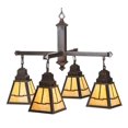 thumbnail image 2 of Meyda Tiffany 107066 Valencia Mission 4 Light 30" Wide Chandelier - Bronze, 2 of 6
