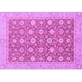 thumbnail image 1 of Ahgly Company Indoor Rectangle Oriental Purple Traditional Area Rugs, 7' x 9', 1 of 4
