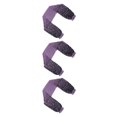 thumbnail image 4 of kurtrusly Boléro en Chiffon à Manches Longues Tendance pour Femmes Fleur Violette 3ensemble, 4 of 6