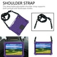 thumbnail image 4 of Dteck Shoulder Strap Case for Apple iPad mini 6th Generation (2021) 8.3-inch,Shockproof Rubber Kids Friendly Handle Lightweight Protective Back Kickstand Cover for iPad mini 6,Purple, 4 of 6
