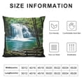 thumbnail image 5 of Fenyluxe Fall Decor Short Plush Pillow Covers for Couch Sofa Indoor Outdoor - 1PC 20x20in, 5 of 5