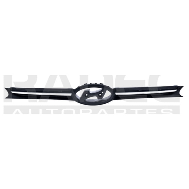 Parrilla I10 2015 A 2017 Hyundai TONG YANG Filo cromado