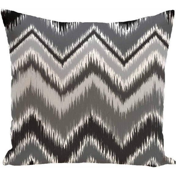 Simply Daisy Stripe Print Decorative Pillow, 16" x 16"