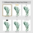 thumbnail image 5 of PixonSign Adhesive Canvas Print Wall Art Set - Green Tropical Jungle Palm Leaf Poster Art - Set of 3 Botanical Forest Plants Prints Wall Décor Minimal Boho for Living Room - 8"x10", 5 of 5