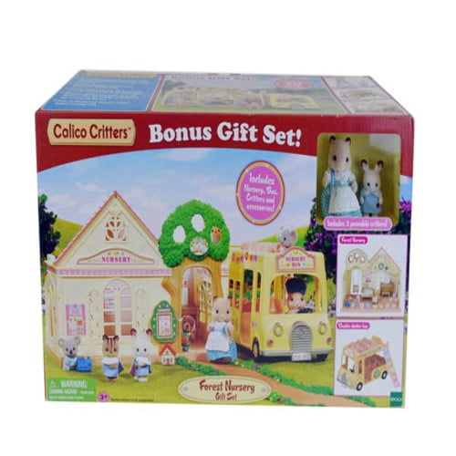 calico critters forest nursery set