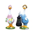 thumbnail image 3 of 2 piezas luces de decoración de césped pareja ducks ornamento de jardín creativo resina patio de arte decoración de resina escultura de animales para, 3 of 8