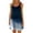 Dark Blue, variant on IROINNID Women's Shift Dress Plus Size Comfy Round-Neck Loose Dress Prints Drop Waist Dress