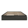thumbnail image 6 of Nexera Full Size Storage Wood Bed Frame with 3 Drawers, Bark Gray, 6 of 8