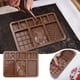 thumbnail image 4 of Molde de silicona para chocolate, molde para caramelos, molde para repostería, bandeja para cubitos de hielo con forma de corazón, moldes cuadrados para gelatina, molde para repostería DIY para, 4 of 8