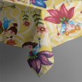thumbnail image 5 of Flower Fairy Princess Pattern Rectangle Tablecloth 60"x120",Waterproof Polyester Rectangle Table Cloth, Wipeable Spillproof Polyester Tablecloth for Dining, Camping, Indoor and Outdoor, 5 of 6
