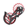 thumbnail image 4 of Oversized Ceramic Bearing Rustproof Pulley Rear Derailleur Cage Wear-resistant Hub Guide Wheel Kit Bike Accessories Outdoor Black/Red SD1, 4 of 7