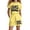 Yellow, variant on CAIXIA Girls Summer 2 Piece Outfits Kids Girls Summer Casual Outfit Set Short Sleeve Graphic Tee With Pocket Shorts Comfort,7-8 Years