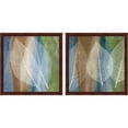 thumbnail image 1 of Great Art Now Leaf Structure by John Rehner, 2 Piece Framed Art Set Each 13"W x 13"H, 1 of 3