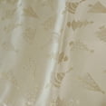 thumbnail image 2 of Heavy Brocade Shiny Christmas Tablecloth Christmas Trees Gold, 2 of 2