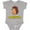 AC-Heather Grey, variant on Inktastic Future Libertarian Boys or Girls Baby Bodysuit