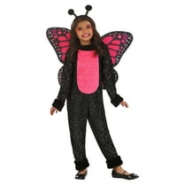 Girl's Black Butterfly Costume