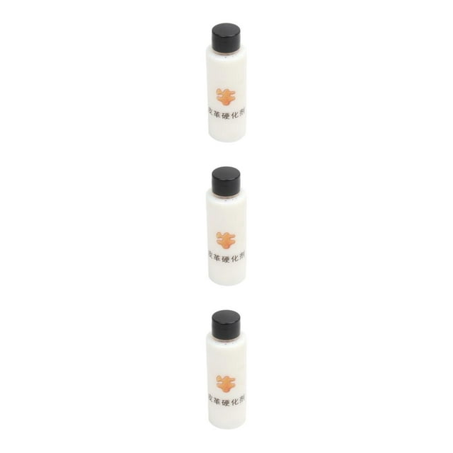 Guardoinrt Leather Hardener Adhesive Shaping Gel Fast Permanent Leathercraft Clear Type1 3Set