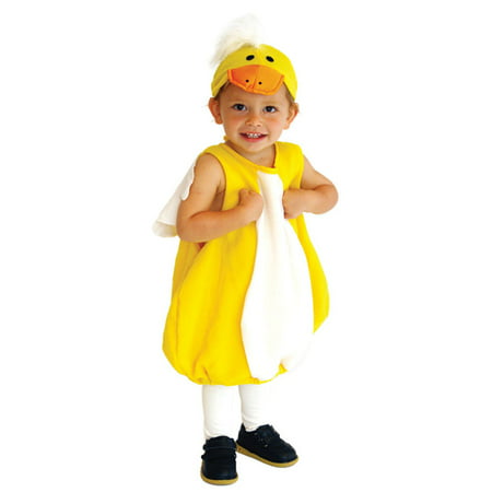 Infant and Toddler Baby Duck Costume with Hat, S