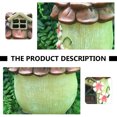 thumbnail image 1 of unbranded 1Ud Decorativa Casa De Resina Con Iluminación Solar Para Jardín Y Patio, 1 of 7