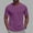Purple, variant on Odbmxy Short Sleeve Tee Shirts for Men V-Neck Cotton Basic Shirts for Men Daily Relaxed Fit Single-color Layering Shirts,White S