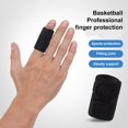 thumbnail image 6 of sunsanly Outdoor Sports Finger Sleeves Protectors with Fastener Tape Super Soft Breathable Compression Elastic Adjustable Finger Wraps Straps, 6 of 8