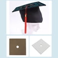 thumbnail image 4 of RYUJNDK Graduation Caps Toppers Sticker DIYS Graduation Ceremony Supplies DIYS Graduation Caps Decorations, 4 of 11