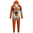 thumbnail image 3 of SwiftWear ​Christmas Family Matching Pajama Set Sleepwear Festive Themed Onesie Pajama Set with Holiday Santa Claus Patterns, Lightweight Loungewear for Family Time​, 3 of 7