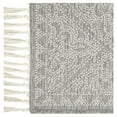 thumbnail image 4 of Mainstays Grey Medallion Non-Skid Indoor 27" x 45" Accent Rug with Fringe - Grey/Ivory, 4 of 14