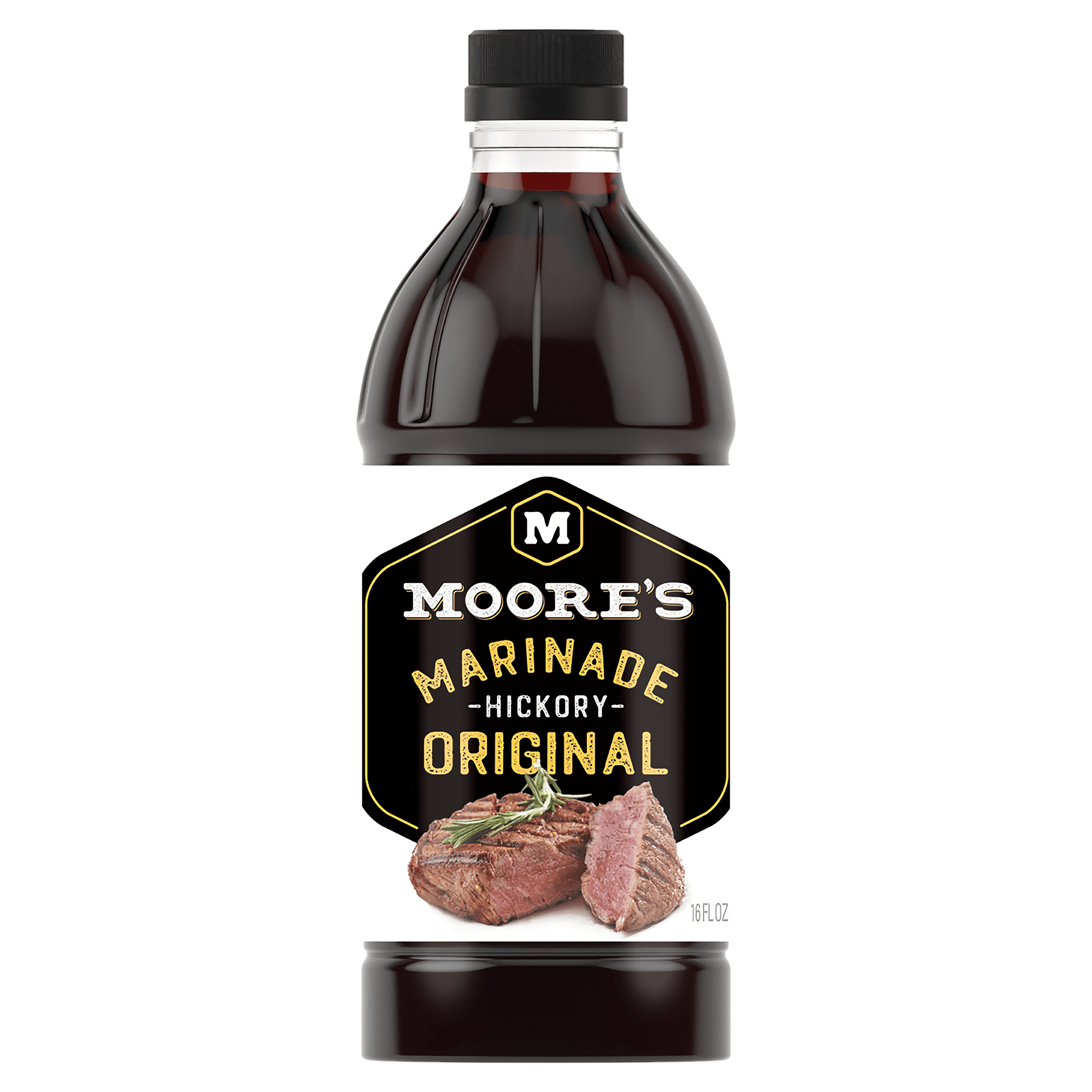 (3 pack) Moore's Marinade: Hickory Original, 15 Fl Oz