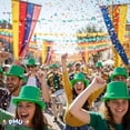 thumbnail image 3 of PMU 102pcs Plastic Party Top Hat for Adults - Green Hat for Parties, New Year Events, Magic Shows & Photo Booth Props, 3 of 6