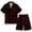 AB33 Black, variant on Tisuna Halloween Pajamas Set For Mens Pumpkin Print Short Sleeve Collar Tops And Shorts Sleepwear Set Lightweight Theme Party 2 Pieces Sleep Wear Outfits Size 2Xl