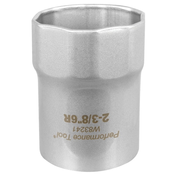 Performance Tool W83241 1/2 Drive Rounded Lock Nut Socket, 2-3/8-Inch Used on Ford Explorer, Ranger and Bronco II with Automatic Hubs