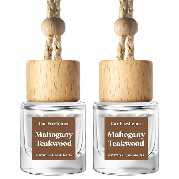 Ambientador para auto C CLASSY Mahogany Teakwood, paquete de 2