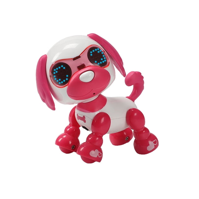 Smart Robotic Puppy Mini Electric Pet Dog Juguete Interactivo Intelligent Talking Puppy Regalos De Cumpleaños Regalo De Navidad Juguete Para Niños Niños Niñas Eigraketly FN003364-04