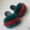 A, variant on Women's Summer Fluffy Mixed Colors Fluffy Faux Fur Slides Slippers Luxurious Fashion Outdoor Furry Shoes Big Size