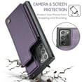 thumbnail image 7 of ShieldPlus for Samsung Galaxy Note20 Ultra Case Wallet with Card Holder,Note 20 Ultra 5G Wallet Case for Women Men with RFID Blocking,Durable Kickstand Shockproof Case for Galaxy Note20 Ultra,Purple, 7 of 7