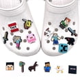 thumbnail image 5 of 18pcs Minecraft Shoe Decor Charms For Kids Adults Crocs Shoes Diy Accessories, 5 of 5