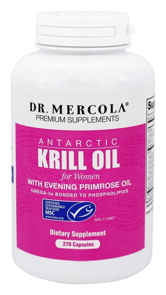 Dr. Mercola Premium Supplements Antarctic Krill Oil for Women
