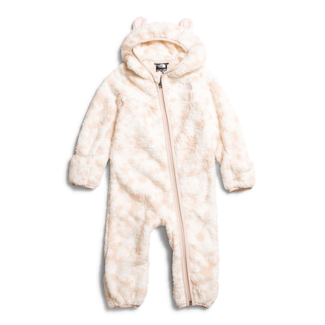 Oso bebé The North Face de 18 a 24 meses Gardenia de una sola pieza