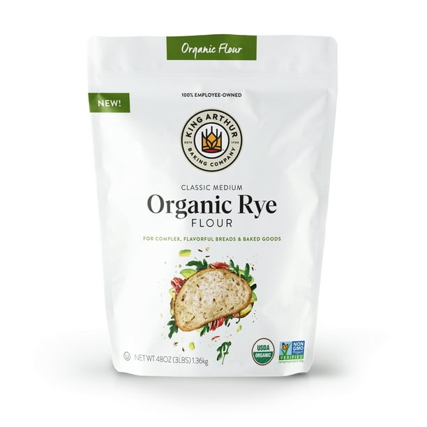 Organic Rye Flour 3 LB
