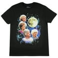 thumbnail image 3 of The Golden Girls Women's Four Golden Girls Moon T-Shirt, 3 of 6