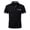 Black, variant on Mens Polo Shirts Summer Leopard Print Short Sleeved Collared Tops Mens Shirt S-2Xl