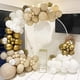 thumbnail image 3 of 185 arcos de globos beige, guirnalda de globos de cumpleaños de arena y blanco para decoraciones de cumpleaños, bodas, duchas, decoraciones de fiestas bohemias Rojo Verde, 3 of 5