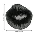 thumbnail image 2 of FELTECHELECTR Hairnets Gauze 10Pcs 4In For Hair Net For Women, 2 of 8