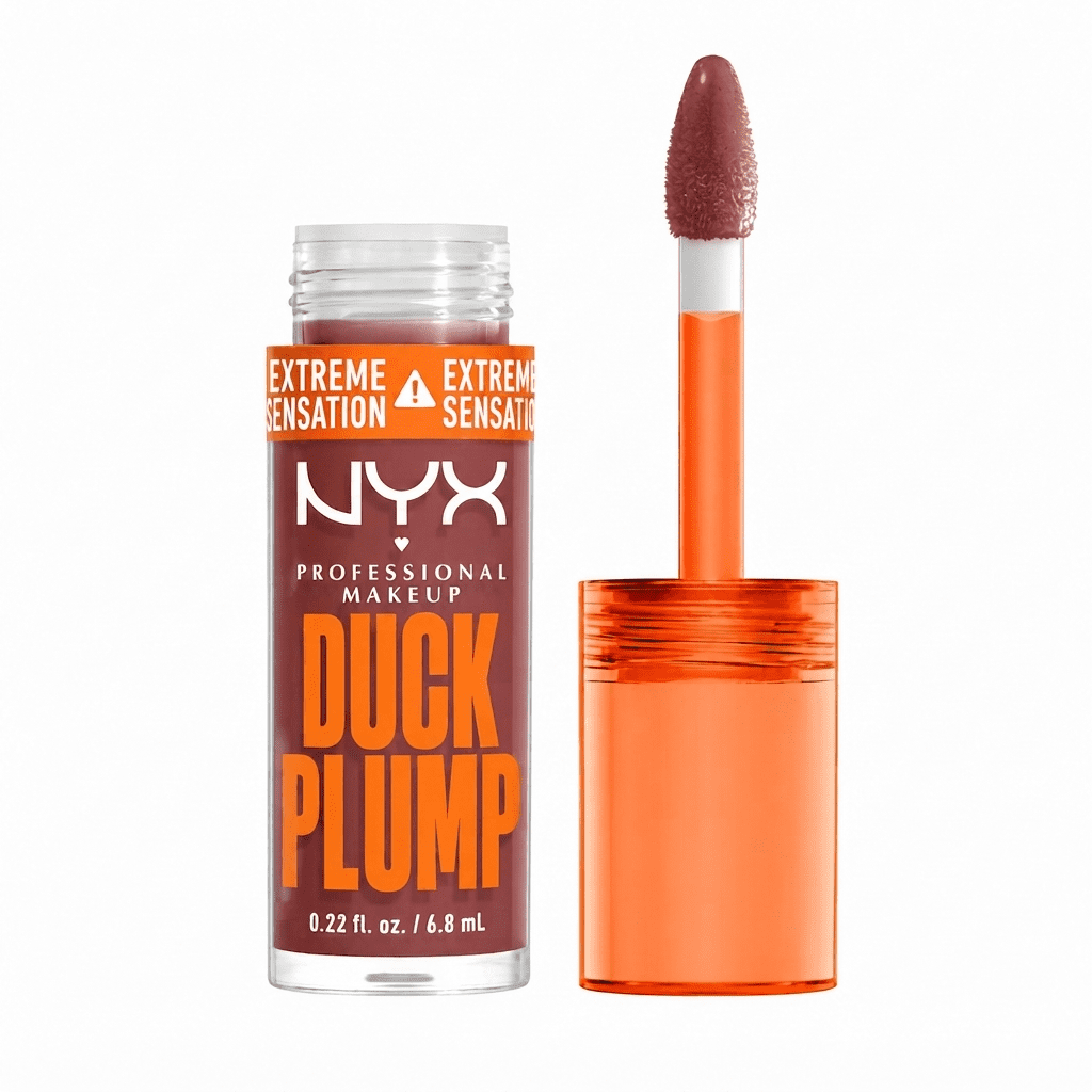 NYX Professional Makeup Duck Plump Extreme Sensation Lip Plumping Gloss Mauve Out of My Way 0.23 fl oz