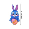 thumbnail image 2 of EDhome Easter Bunny LED Inflatable Window Hanging, Bright LED Light Up Blow Up Decor, Easy Inflate for Indoor Outdoor Courtyard Patio Garden Party Display, 2 of 8