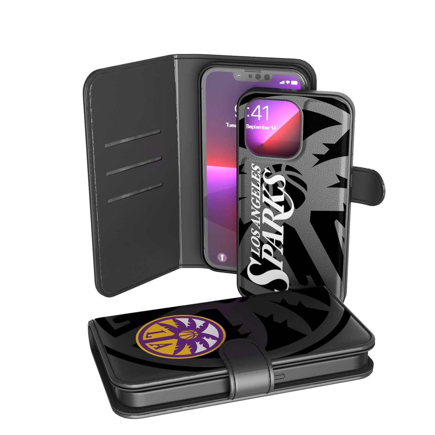Los Angeles Sparks iPhone Wallet Case