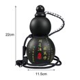thumbnail image 5 of 800ML Gourd Water Bottle with Strap Waist Rope Cup Brush Charm DIY Sticker Leak-proof Tritan Reusable Vintage Chinese Style Monkey King Wukong Drinking Bottle, 5 of 8