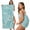 Turquoise, variant on Beach Towel Backpack, Navy Blue Coral Coastal 2 in 1 Soft Absorbent Beach Blanket Travel Towels for Pool Swim Gym Picnic Camping, Ocean Nautical Seaside Beach Portable Drawstring Bag 27.6x55 Inch